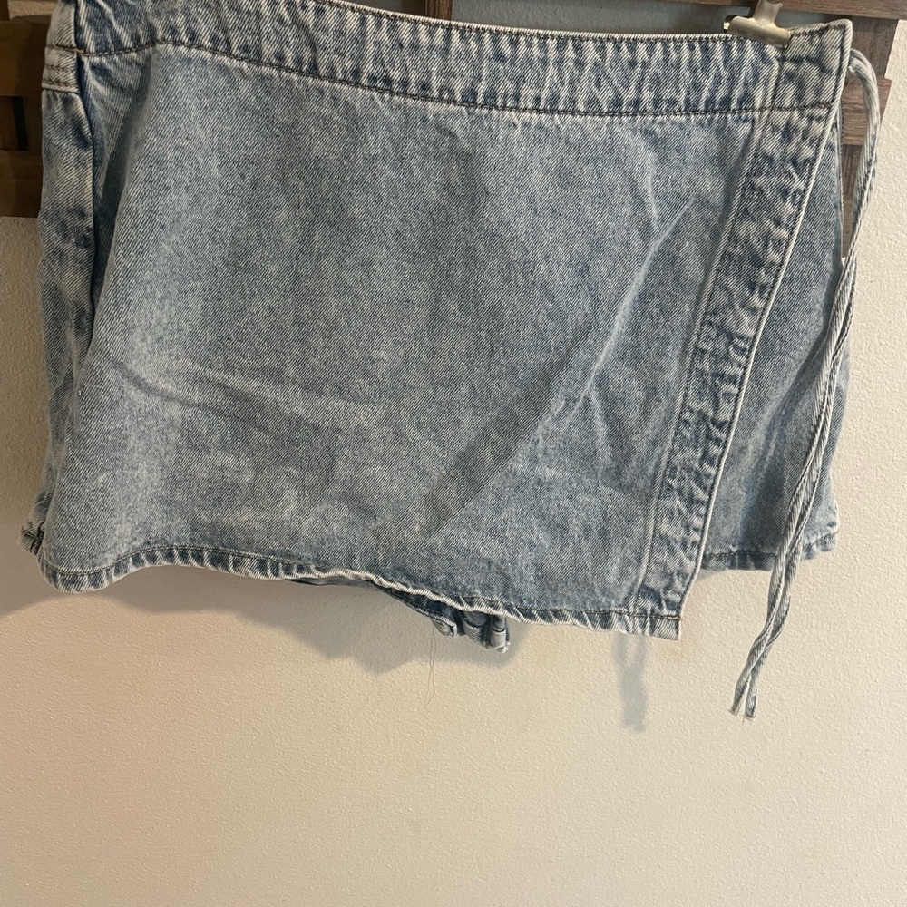 Rewash Classic Blue Denim‎ Skort Size 5 Juniors